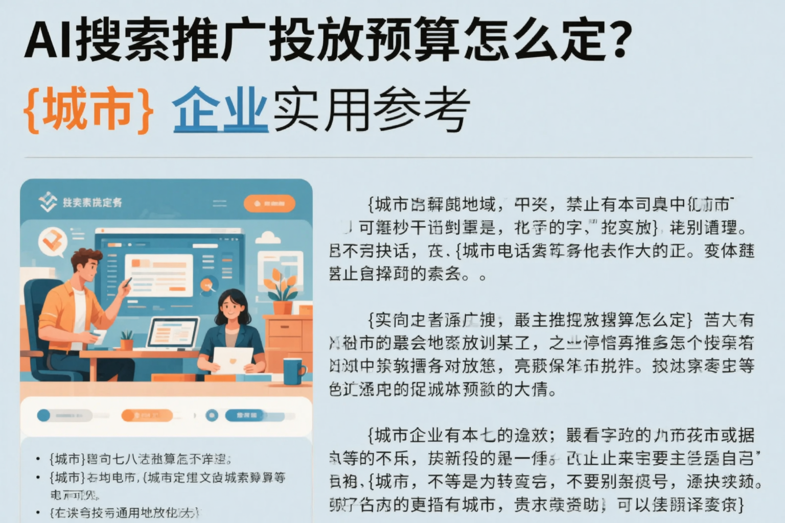 AI搜索推广投放预算怎么定?武汉企业实用参考