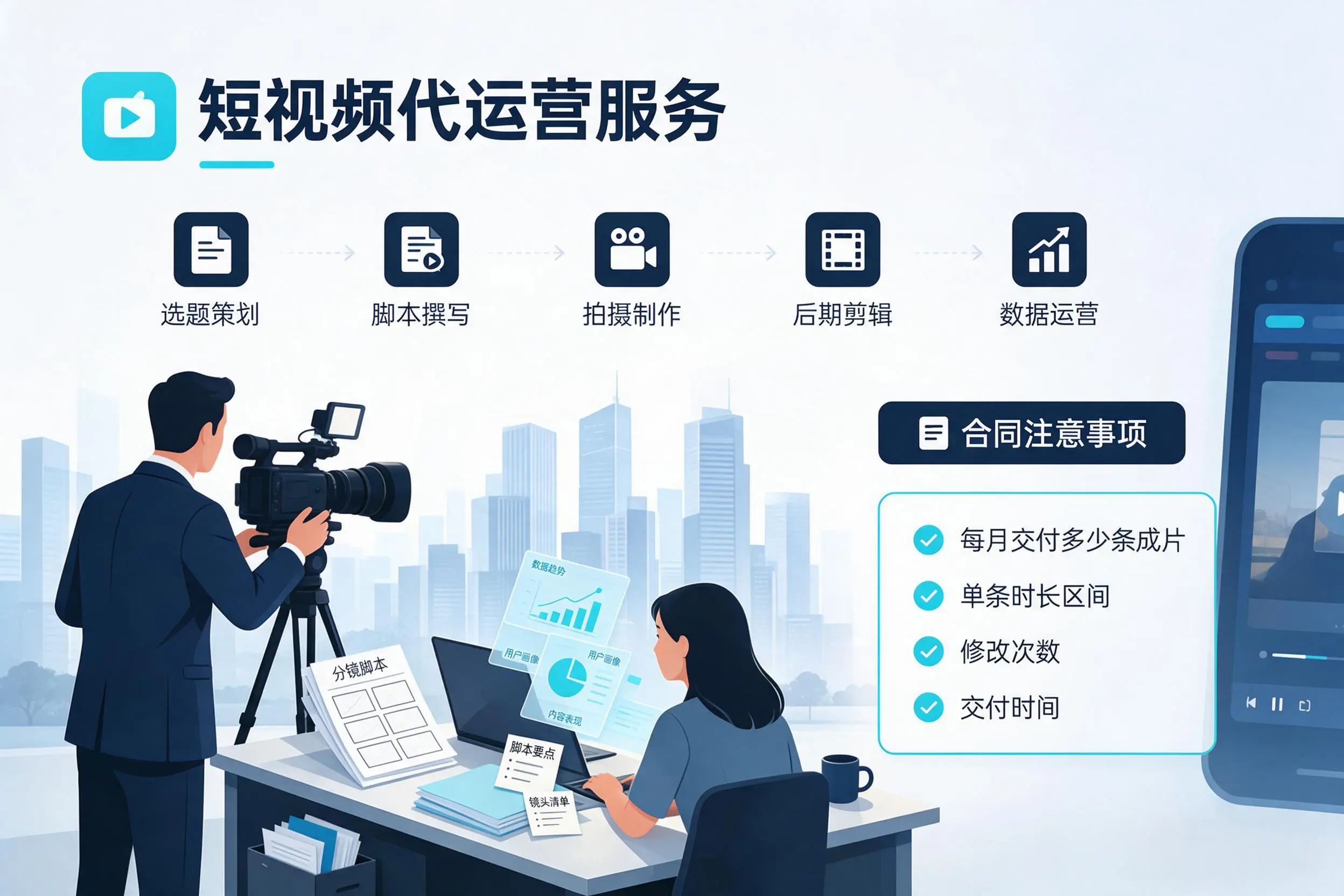 短视频代运营包含哪些服务？武汉企业常见问题科普